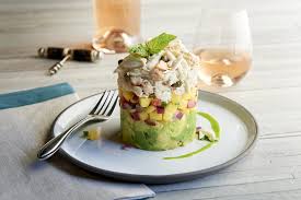 Shrimp Crab Avocado Mango Stack Yelp