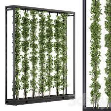 Download files and build them with your 3d printer, laser cutter, or cnc. 3d Models Fitowall Vertical Garden Metal Frame Plants Partition 09