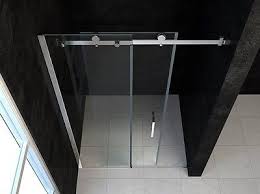 Echt Glas Rahmenlose Nischentur Dusche Duschabtrennung Mit Schiebetur Sc09 Neu Duschabtrennung Dusche Schiebetur Dusche