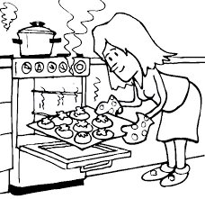 They'll be sure to keep the little ones busy while you prepare for the holidays! Baking Coloring Pages Coloring Home