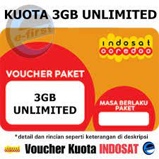 Cara diatas juga cukup mudah untuk dilakukan, jadi bagi kalian yang mungkin. Voucher Vocer Fisik Isi Ulang Kuota Data Internet Indosat Im3 3 Gb 3gb Unlimited Shopee Indonesia