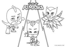 Contact pj masks coloring pages on messenger. Free Printable Pj Masks Coloring Pages For Kids