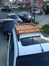 Built This Wood Roof Rack For 50 Bucks Car Roof Racks Roof Rack Roof Shingles