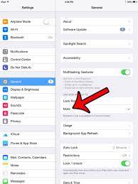 Why Can T I Lock The Ipad Screen Rotation From The Control Center Solve Your Tech