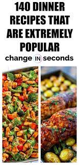 Easy Healthy Dinner Ideas That Are Extremely Popular Easy Healthy Dinners Lunch Recipes Healthy Recipes