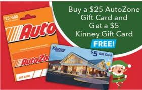 Mon, aug 23, 2021, 4:00pm edt Expired Kinney Drugs Buy 25 Autozone Gift Card Get 5 Kinney Drugs Gift Card Free Gc Galore
