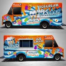 Pystyvätkö car sos:n pojat toteuttaaan gedin toiveen? Ice Cream Truck For An Orthodontist Office Wrap Design Car Truck Or Van Wrap Contest 99designs