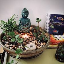 Meditation Garden I Made Today Indoorgarden In 2020 Meditation Garden Buddha Decor Buddha Garden
