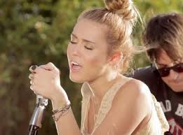 Watch Miley Cyrus New Backyard Video Miley Cyrus Backyard Sessions Miley Cyrus Miley