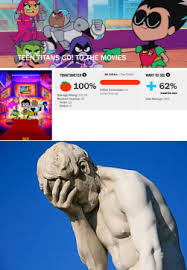 Eligible movies are ranked based on their adjusted scores. Teen Titans Go To The Movies Has 100 On Rotten Tomatoes And I Am Officially Losing My Faith In Humanity Gen Discussion Comic Vine