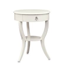 If you're interested in finding nightstands options other than white and round, you can further refine your filters to get the selection you want. Round White Bedside Table Look 4 Less And Steals And Deals
