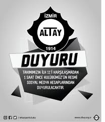 Hükümet i k kozmetik l m mağaza mimari n o otomobil p r reklam s sanat sağlık seyahat sinema spor t tarım telekomünikasyon u v. Altay Spor Kulubu Ilkgundenberi Ø¯Ø± ØªÙˆÛŒÛŒØªØ± Kulubumuze Ait Resmi Sosyal Medya Hesaplarimizi Takip Ederek Guncel Bilgilere Daha Hizli Ulasabilirsiniz Buyukaltay Siyahbeyaz Twitter Altaysporkulubu Facebook Altaysporkulubu Instagram