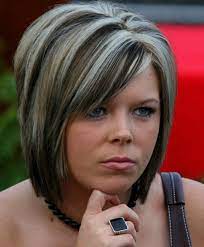Platinum Streaks On Dark Brown Bob Cheryl Macneil Maybe We Could Try This Next Lo Brown Hair With Silver Highlights Dark Hair With Highlights Grey Hair Color