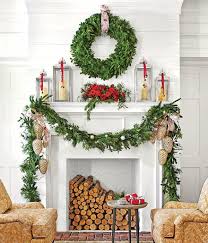 Via Southern Living Classic Christmas Decor Christmas Mantel Decorations Classic Christmas Decorations Country Christmas Decorations