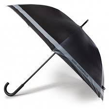 Esernyő KARL LAGERFELD - 216W3911 Black/Grey A996 - Esernyők - Kiegészítők  | ecipo.hu
