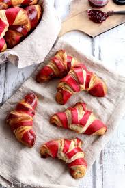 Croissants Bicolores A La Framboise Partenariat Kitchenaid Rock The Bretzel Recette Croissants Framboise Rock The Bretzel