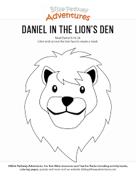 It is a jpg file and is great to be used as a stand alone activity or as a supplement to a lesson about daniel and the lions den. Daniel In The Lion S Den Bible Pathway Adventures