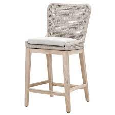 Get 5% in rewards with club o! Bungalow Rose Cecil 26 5 Teak Bar Stool With Cushion Wayfair Furniture Bar Stools Bar Furniture