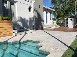 Check spelling or type a new query. Floating Steps Porcelain Tile Pool Deck And A Stamped Concrete Wooden Style Pa Modern Patio Miami By Driveways By Design Houzz
