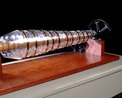 Image of Franklin's glass armonica