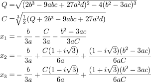 The first step to factoring a cubic polynomial in calculus is to use the factor theorem. Is There A Systematic Way Of Solving Cubic Equations Mathematics Stack Exchange