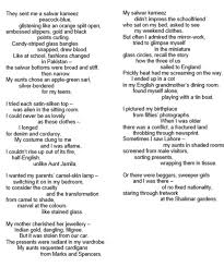 Analysis Of Poem Presents From My Aunts In Pakistan By Moniza Alvi Owlcation Education