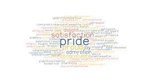 Pride Synonyms And Related Words What Is Another Word For Pride Grammartop Com The painted structures of a stage set that are intended to suggest a particular locale.