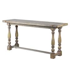 The tapered legs give a stylish addition to a beautiful slimline table. Limewashed Console Table 180 Cm Decorexi