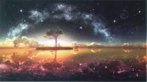 61 Cool Anime Landscape Wallpapers On Wallpapersafari