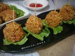 Resep Bola Bola Mie Sosis Oleh Retno Nia Sari Xenia S Kitchen Recipe Cemilan Resep Sosis