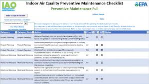 You need to have them serviced regularly. Indoor Air Quality Tools For Schools Preventive Maintenance Guidance Documents Creating Healthy Indoor Air Quality In Schools Us Epa