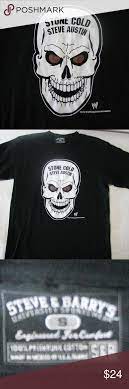 Vintage Stone Cold Steve Austin T Shirt S Vintage 90 S Stone Cold Steve Austin Wwe Skull T Shirt Steve Barry S Siz Steve Austin Stone Cold Steve T Shirt