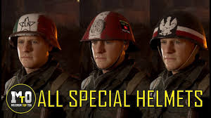 Call Of Duty Wwii The Resistance Special Helmets Showcase Youtube