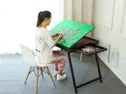 We are here to help you pick the best one for your purposes from all the best available products in market today. Larger Wooden Portable Jigsaw Puzzle Table With Storage Two Drawers Folding Tilting Table For Puzzle Games 1500 Pieces Puzzles Open Size 165x68x110cm H Jigsaw Puzzles Amazon Canada