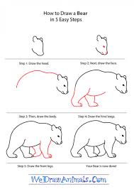 How To Draw Easy Animals Step By Step Image Guide Draw Animals For Kids Easy Drawings Animal Drawings
