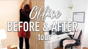 It's possible to take some of the main ideas of minimalism and if you're looking for easy ways to become a minimalist, then check out these tips from adventures with asha. Minimalist Home Office Before And After Tour Office Organization Youtube