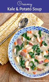 Some dinners are so simple and delicious and. Creamy Kale And Potato Soup
