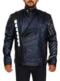 Avengers Infinity War Classic Bucky Barnes Jacket Getmyleather Com Leather Jacket Leather Jacket Men Jackets