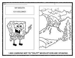 volcano coloring sheet teaching resources teachers pay teachers