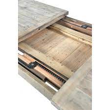 Made from reclaimed wooden joists, the table top our lafayette extendable trestle dining table is handcrafted in detroit at our fabrication shop on st. Rowico Saltash Reclaimed Wood Extending Dining Table Dining Room From Breeze Furniture Uk