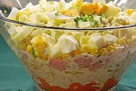 Claudis Schichtsalat Von Witzig Chefkoch Rezept Schichtsalat Rezepte Rezept Schichtsalat