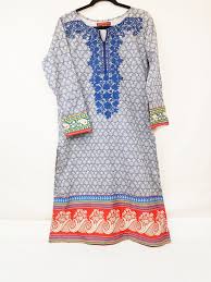 Khaadi Embroidered Kurta Desi Consignment