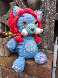 I absolutely adore Troll feral druids so I crochet a plushy of it. : rwow