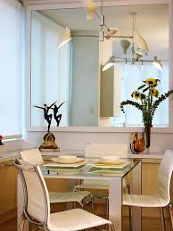 How To Use Mirrors To Make A Room Look Bigger Mirror Dining Room Dining Room Small Home Decor Tips
