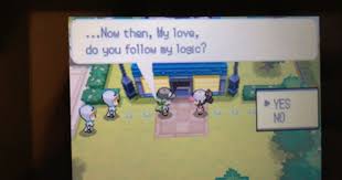 If You Name Your Player Character My Love In Pokemon Black White Or Any Pokemon Game For That Matter The Game Pokemon Pokemon Funny Pokemon Black And White
