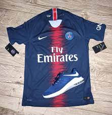En effet, entre kb19, kylian mbappé et antoine griezmann, les défenseurs adverses auront fort à. Maillot Sport Original Psg Europa Boutique Skikda Facebook
