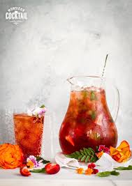 Agua Fresca Aux Fraises Monsieur Cocktail Fraise Boisson Recette
