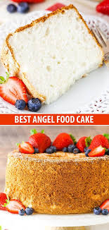Best Angel Food Cake Recipe Angel Food Cake Recipes Food