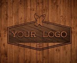 Free 3d Wood Logo Design Psd Titanui Wood Logo Design Wood Logo Logo Mockup