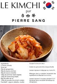 Recette Du Kimchi Par Pierre Sang Boyer Kimchi Recette Chou Bonne Recette